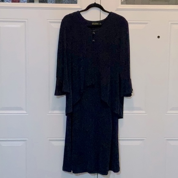 Piccadilly Women’s Spring Sleeveless Dress and Jacket Size S/M - Picture 2 of 7